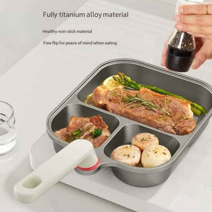 Synapik 3-in-1 Large Capacity Pan for Versatile Cooking