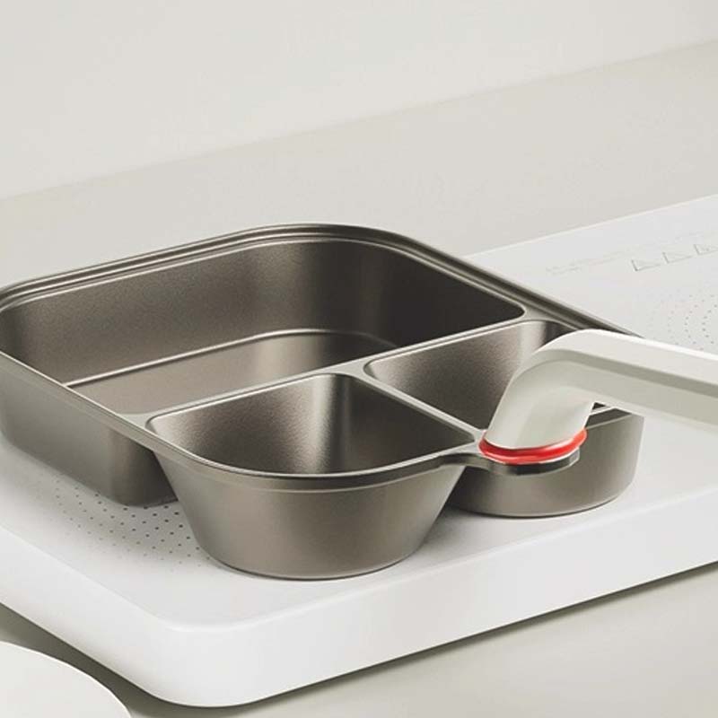 Synapik 3-in-1 Large Capacity Pan for Versatile Cooking