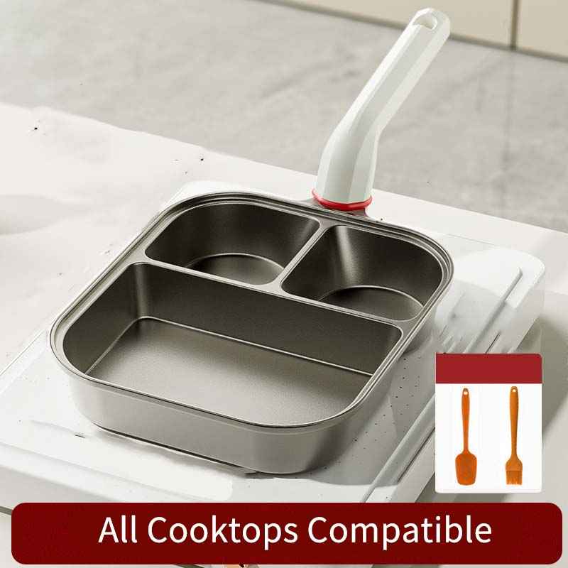 Synapik 3-in-1 Large Capacity Pan for Versatile Cooking