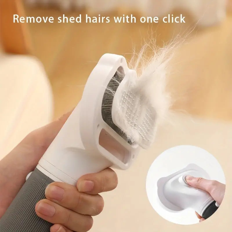 Synapik Pet Hair Dryer Comb - 3 in 1 Effortless Grooming Tool for Pets