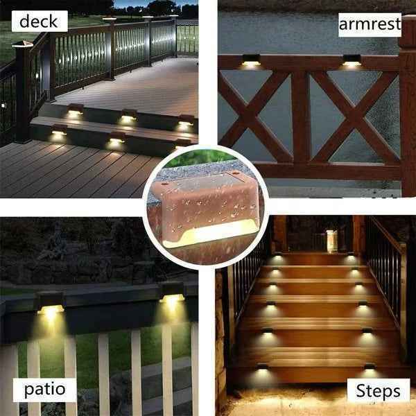 Synapik Solar Deck Lights, Automatically ON/OFF