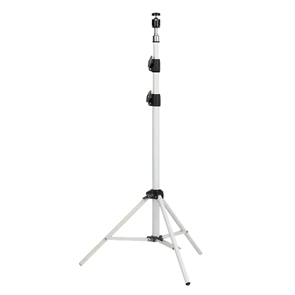 Synapik Foldable Projector Stand - White Floor Stand for Stability and Portability