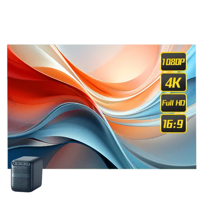 Synapik ALR Portable Projector Screen Pro - Foldable and Easy to Carry