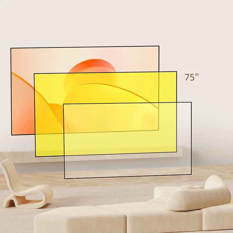 Synapik Fresnel ALR Projector Screen - Ultra-Clear Home Cinema Experience with Vivid Imagery
